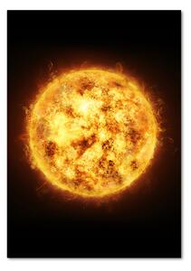 Vertikální Moderní skleněný obraz z fotografie Slunce osv-80685077