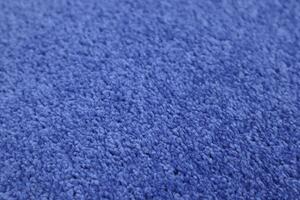 Vopi koberce Kusový koberec Eton modrý 82 kruh - 160x160 (průměr) kruh cm