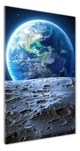 Vertikální Foto obraz fotografie na skle Planeta Země osv-81307374