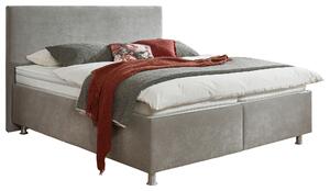 ČALOUNĚNÁ POSTEL, 160/200 cm, textil, béžová Beldomo - Sleep - Postele s úložným prostorem