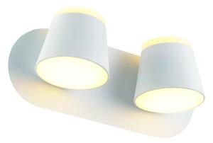 ACA Lighting nástěnné svítidlo LUCIDO LED 16W 3000K 1280lm bílá kov 27x12x11cm V83LEDW27WH