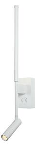 ACA Lighting nástěnné svítidlo LED 5W + COB 3W 700lm 3000K IP20 bílá hliník + akryl HM616LEDWWH