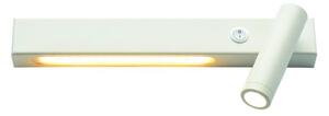 ACA Lighting nástěnné svítidlo LED 13W 3200K 980lm bílé kov 280x40 mm pravé SF2110LEDWHR
