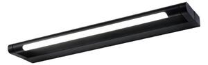 ACA Lighting nástěnné svítidlo BATI LED 6W 380lm 3000K černá hliník 400mm PN283LED40BK