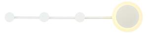 ACA Lighting nástěnné svítidlo VALENTINO LED 7W 3000K 560lm bílá kovová s věšákem 70x7x15cm ZM71LEDW70WH