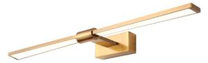 ACA Lighting nástěnné svítidlo PAPIGION LED 12W 780lm 3000K mosaz hliník 610mm PN1403LEDW61BR