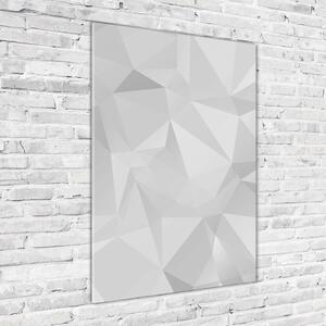 Vertikální Fotoobraz na skle Abstrakce trojúhelníky osv-81917329