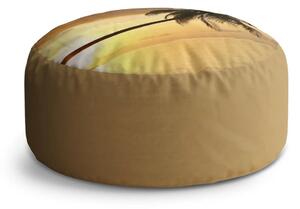 Sablio Taburet Circle Palma: 38x48 cm