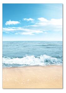Vertikální Foto obraz sklo tvrzené Pláž a moře osv-82558559