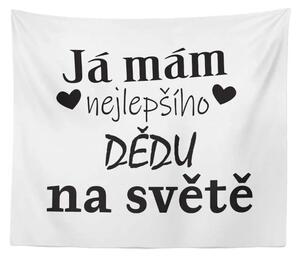 Sablio Deka Já mám nejlepšího dědu na světě: 150x120 cm