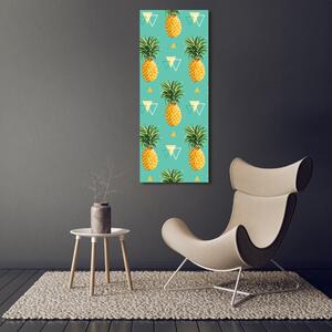 Vertikální Moderní obraz canvas na rámu Ananasy ocv-82700276