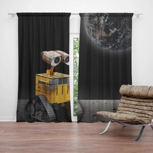 Sablio Závěs Wall-E robot Měsíc: 2ks 140x250cm