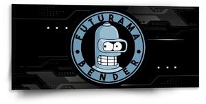 Sablio Obraz Futurama Bender Technology - 110x50 cm