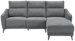 ROHOVÁ SEDAČKA, textil, šedá MID.YOU - Sedací soupravy, Online Only
