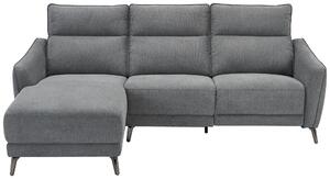 ROHOVÁ SEDAČKA, textil, šedá MID.YOU - Sedací soupravy, Online Only