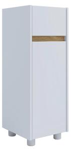 MIDI SKŘÍŇKA, bílá, medový dub, 30/85/33 cm MID.YOU - Koupelnové série, Online Only