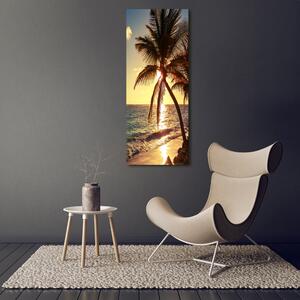 Vertikální Foto obraz na plátně Tropická pláž ocv-83274893