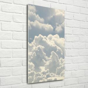 Vertikální Moderní skleněný obraz z fotografie Mraky osv-83322536