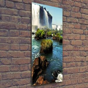 Vertikální Foto obraz fotografie na skle Vodopád Igazu osv-83377998