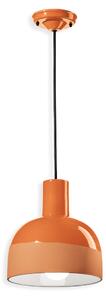 Ferroluce Závěsné svítidlo CAXIXI, ∅ 22,5 cm, 1xE27 Barva: Oranžová
