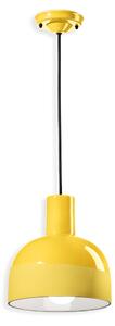 Ferroluce Závěsné svítidlo CAXIXI, ∅ 22,5 cm, 1xE27 Barva: Citronová žlutá
