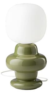 Ferroluce Stolní vintage lampa COPACABANA, v. 35 cm, 1xE14 Barva: Zelená