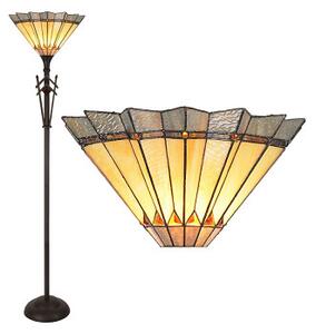 Stojací lampa Tiffany Iris