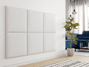 Čalouněný panel 60x60 PAG - bílá ekokůže