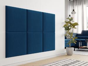 Čalouněný panel 60x60 PAG - modrý