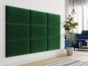 Čalouněný panel na zeď 70x40 PAG - zelený