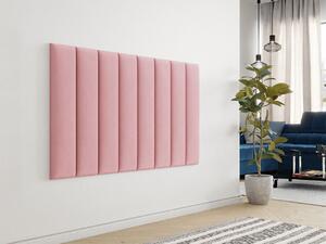 Čalouněný nástěnný panel 80x20 PAG - růžový