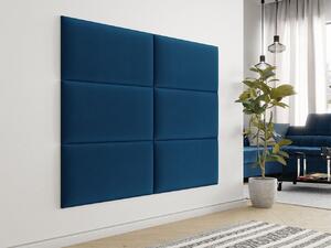 Čalouněný panel na zeď 84x42 PAG - modrý