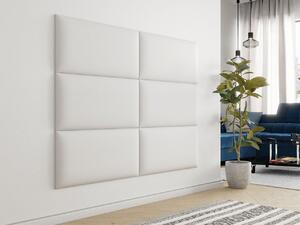 Čalouněný panel na zeď 84x42 PAG - bílá ekokůže