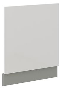 Dvířka pro vestavnou myčku ULLERIKE - 60x57 cm, bílá / šedá