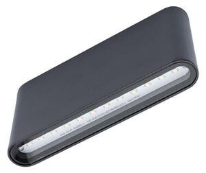 BOWI LED Venkovní nástěnné svítidlo FLOW 2xLED/6W/230V IP54 černá BW0146