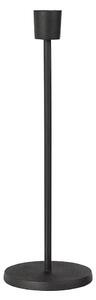 HIGHLIGHT Svícen na dlouhou svíčku 30 cm - černá