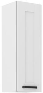 Vysoká horní skříňka LAILI - šířka 30 cm, bílá