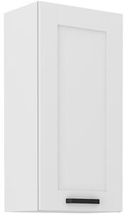 Vysoká horní skříňka LAILI - šířka 45 cm, bílá