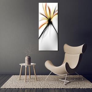 Vertikální Fotoobraz na skle Abstraktní květina osv-84906965