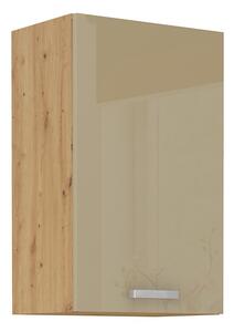 - Horní kuchyňská skříňka ADARA - šířka 45 cm, cappucino / dub artisan