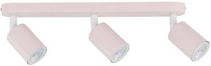 TK Lighting Livia stropní světlo 3x10 W růžová 10234