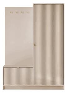Šatní skříň Razimo, Barvy: bílý velvet 5903211527975