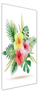 Vertikální Foto obraz skleněný svislý Havajské květiny osv-85139888