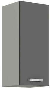 Horní kuchyňská skříňka ULLERIKE - šířka 30 cm, šedá