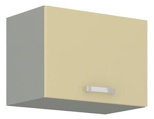 Digestořová skříňka ULLERIKE - šířka 50 cm, krémová / šedá