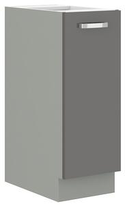 Výsuvná skříňka ULLERIKE - šířka 30 cm, šedá