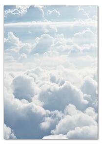 Vertikální Foto obraz skleněný svislý Let nad mraky osv-85187027