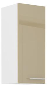 Horní kuchyňská skříňka LAJLA - šířka 30 cm, cappucino / bílá