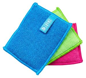 HITEKO (Smart microfiber system) Houbičky na nádobí z mikrovlákna, pratelné, 3ks v balení