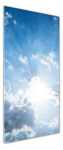 Vertikální Foto obraz skleněný svislý Mraky na nebi osv-85315941
